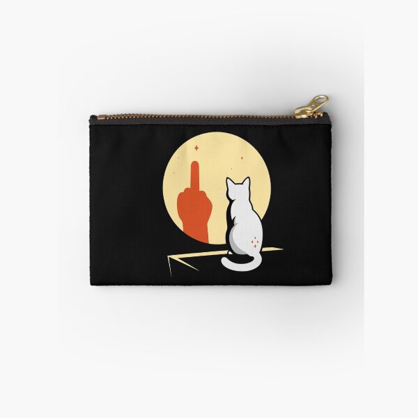 Item preview, Cat and Middle Finger designed and sold by warhurnat.