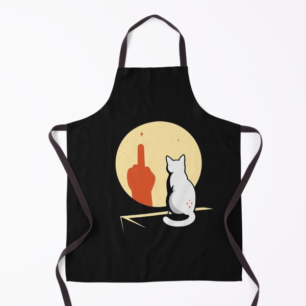 Item preview, Cat and Middle Finger designed and sold by warhurnat.