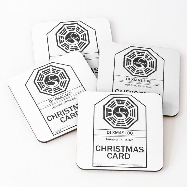 Item preview, Dharma Initiative Christmas Card designed and sold by teeashirtsb.