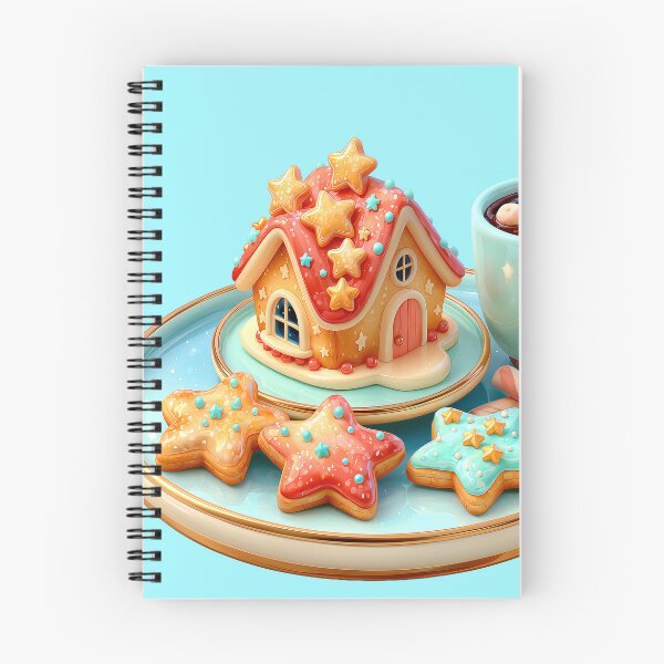 Item preview, Pastel Gingerbread House and Sweet Hot Chocolate designed and sold by colorful-white.