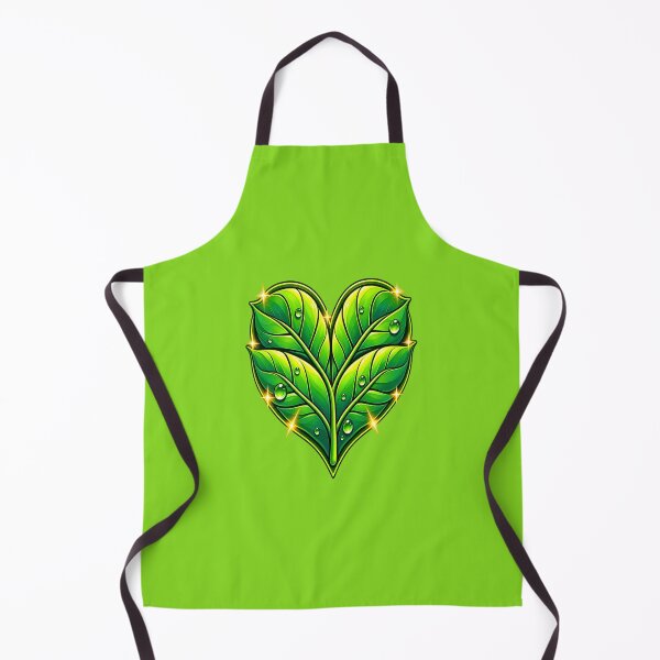 Item preview, Green Leaf Heart Nature Love Wellness Botanical Design designed and sold by Hari Arts.