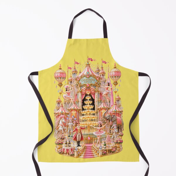 Item preview, Champagne Circus Fantasy – Enchanted Pink Carnival Palace with Champagne Fountain, Clowns & Circus Magic designed and sold by sunbowjp stadio.
