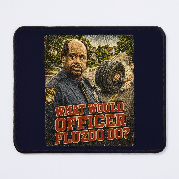Item preview, What would Officer Fluzoo do? designed and sold by TeeCodes.