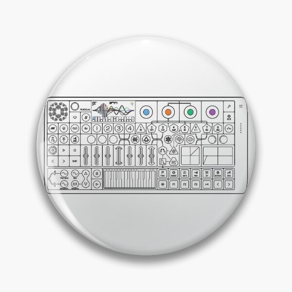 Item preview, Colorful Synthesizer Keyboard Music designed and sold by JustAsking.