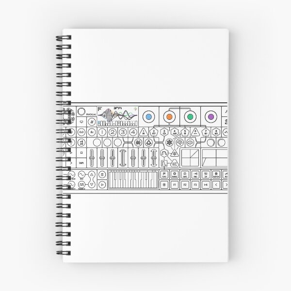 Item preview, Colorful Synthesizer Keyboard Music designed and sold by JustAsking.