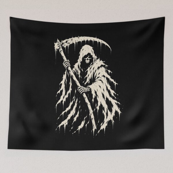 Item preview, Grim Reaper Halloween - Skeleton Horror Design designed and sold by JonelCrafts.