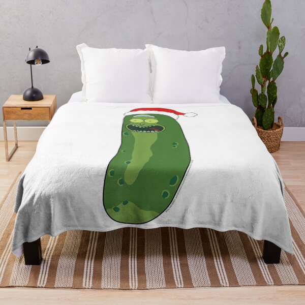Item preview, Funny Rick and Morty Christmas, Merry Rickmas with Pickle Rick designed and sold by FannieConsidi.