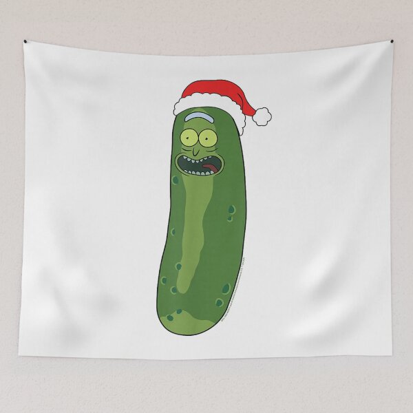 Item preview, Funny Rick and Morty Christmas, Merry Rickmas with Pickle Rick designed and sold by FannieConsidi.