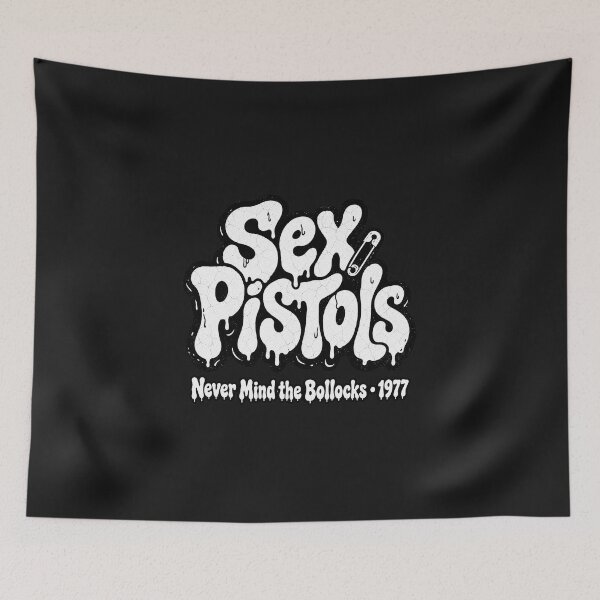Item preview, Sex Pistols Never Mind the Bollocks 1977 Punk Revolt designed and sold by JMS-Artvintage.