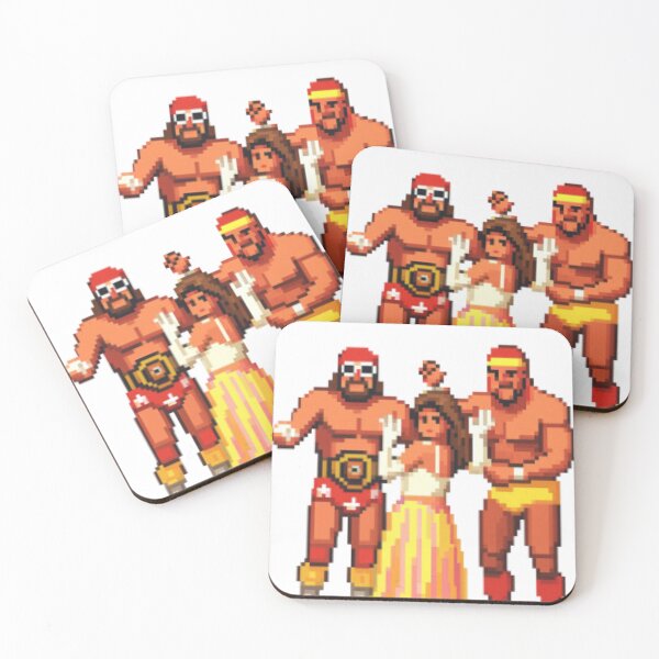 Item preview, The Mega Powers & Elizabeth designed and sold by WretroMania.