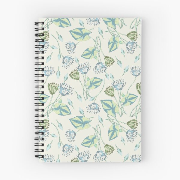Item preview, Sage Blue Wildflower Botanical Pattern designed and sold by virabloom.