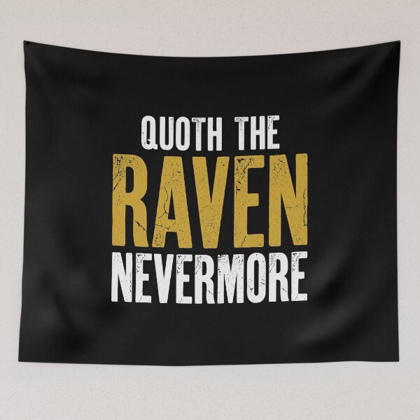Item preview, Gothic Literature Raven Nevermore Art AUG-325 designed and sold by noberic.