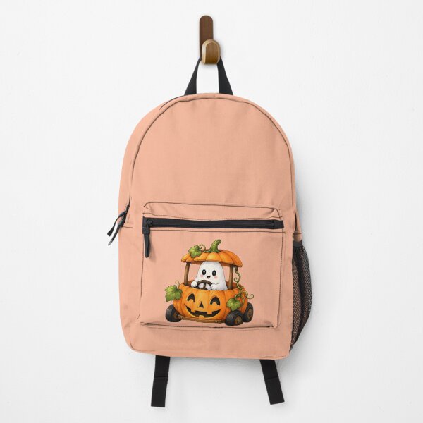 Item preview, Cute Halloween Ghost Pumpkin Carriage designed and sold by trendspatterns.