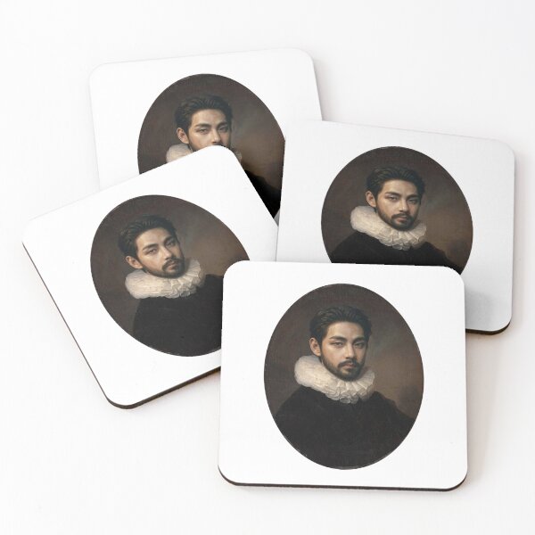 Item preview, Portrait of a Bearded Man V BTS designed and sold by GinaGrave.