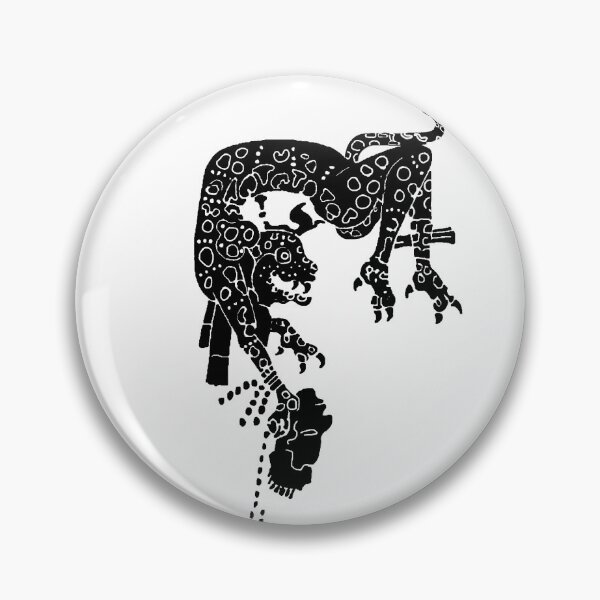 Item preview, Jaguar in Xibalba designed and sold by mayaartdesigns.