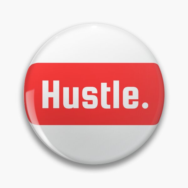 Item preview, HUSTLE — Bold Motivational Typography designed and sold by Brensa.