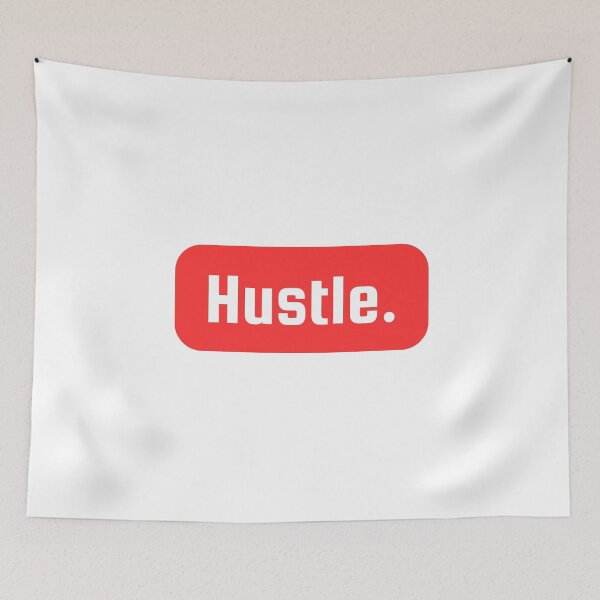 Item preview, HUSTLE — Bold Motivational Typography designed and sold by Brensa.