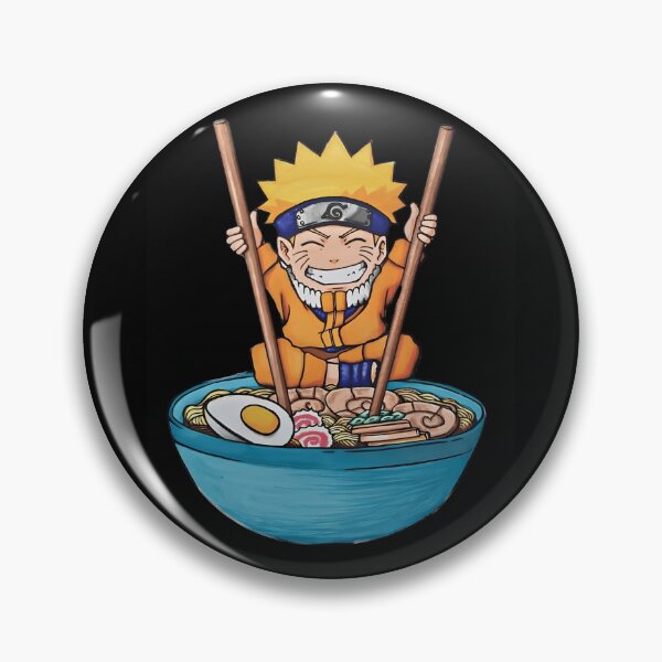 Item preview, Funny Naruto Eating Ramen designed and sold by Creaturesinzo.