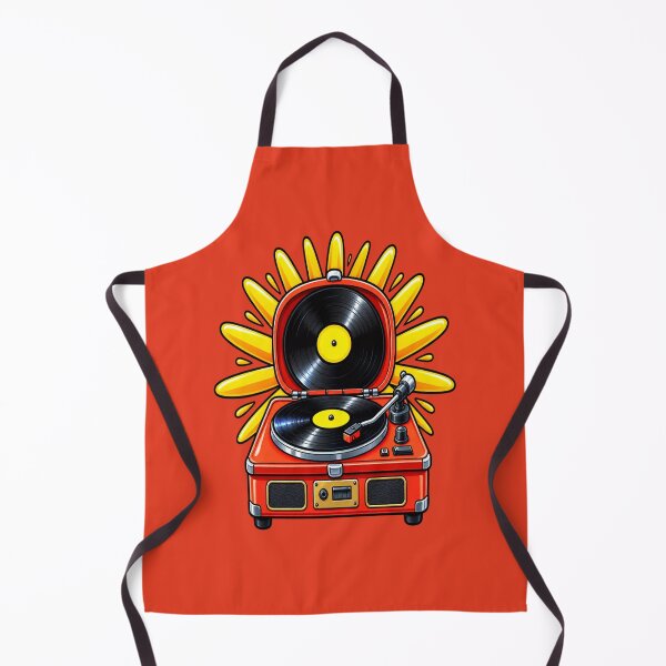 Item preview, Retro Vinyl Record Player Vintage Music Sunburst Design designed and sold by Hari Arts.