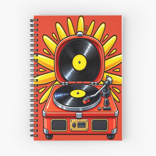 Item preview, Retro Vinyl Record Player Vintage Music Sunburst Design designed and sold by Hari Arts.