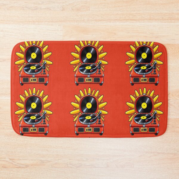 Item preview, Retro Vinyl Record Player Vintage Music Sunburst Design designed and sold by Hari Arts.