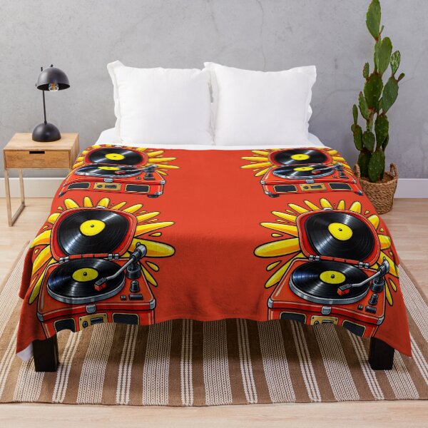 Item preview, Retro Vinyl Record Player Vintage Music Sunburst Design designed and sold by Hari Arts.