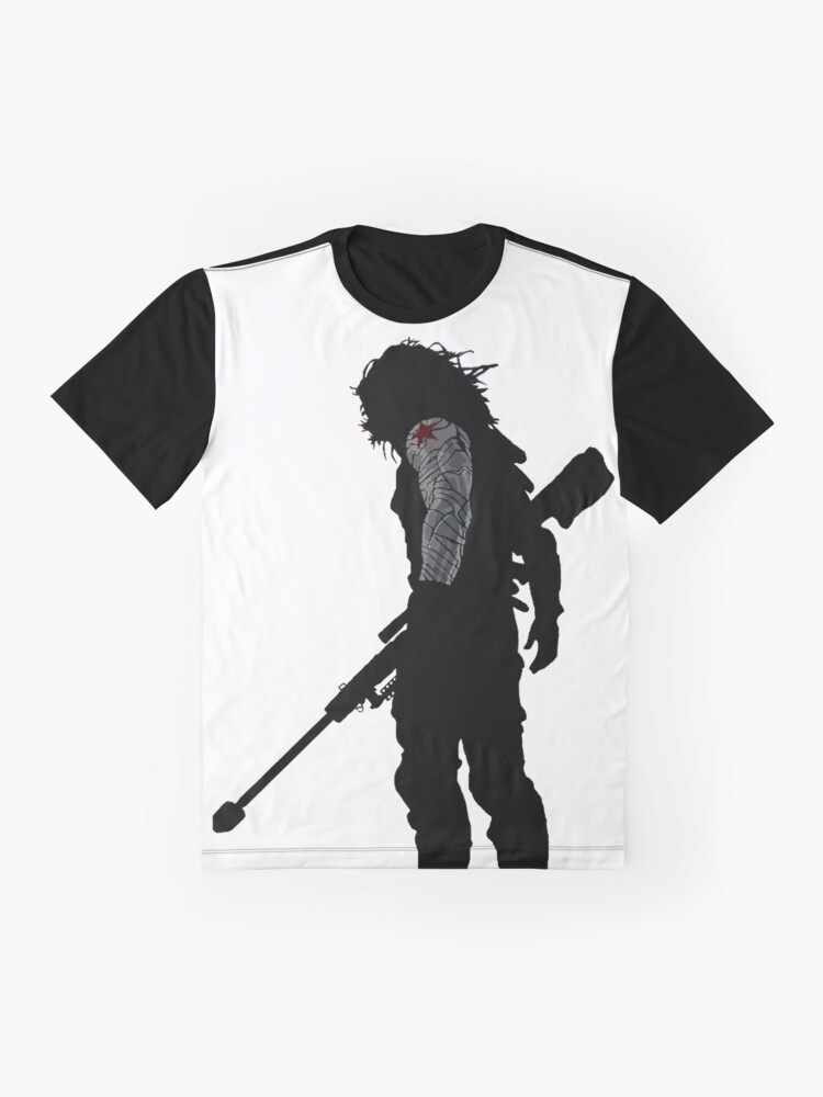 "Winter soldier silhouette" T-shirt by RedishBeaks11 ...
