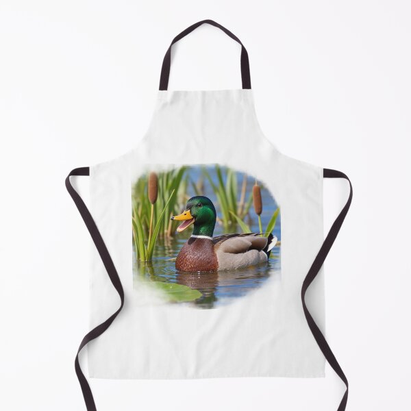 Item preview, Cute Mallard Duck Pond Cartoon – Funny Waterfowl Nature Design designed and sold by Prince Tripathi .