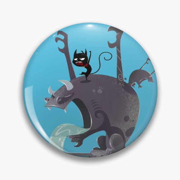 Item preview, Doom Kitty and the Gargoyle designed and sold by QueenAlicorn.