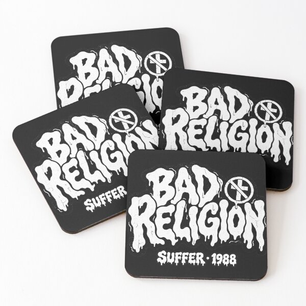 Item preview, Bad Religion Suffer 1988 Melty Punk Rock Art designed and sold by JMS-Artvintage.