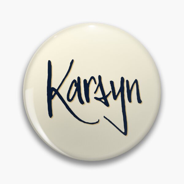 Item preview, KARSYN personalized type design designed and sold by CharlottePlaceArt.