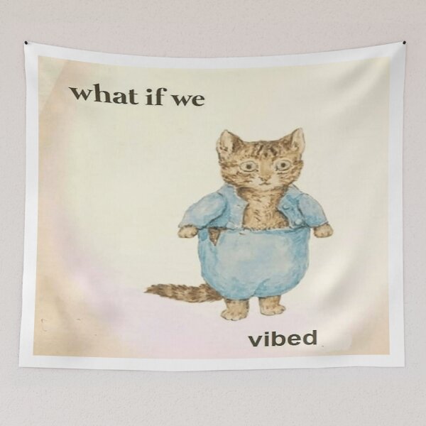 Item preview, What If We Vibes Cute Kitten  designed and sold by stefandaug.