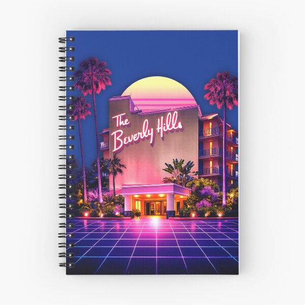 Item preview, Synthwave The Beverly Hills - Retro Neon 80s Sunset designed and sold by A E S T H E T A T A G.
