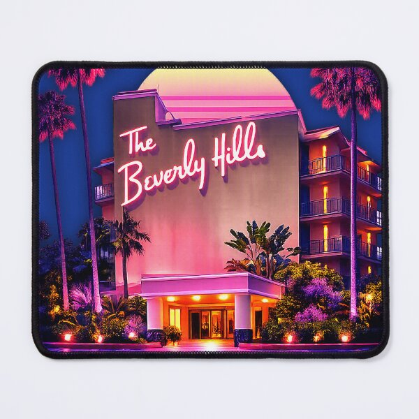 Item preview, Synthwave The Beverly Hills - Retro Neon 80s Sunset designed and sold by A E S T H E T A T A G.