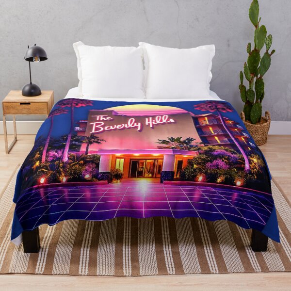 Item preview, Synthwave The Beverly Hills - Retro Neon 80s Sunset designed and sold by A E S T H E T A T A G.