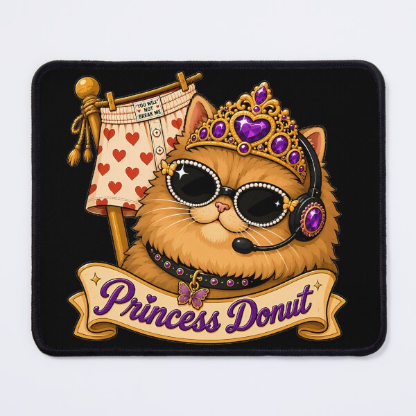 Item preview, You Will Not Break Me! Princess Donut Dungeon Crawler Carl designed and sold by Revoleos.