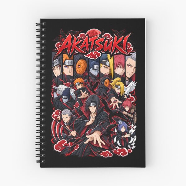 Item preview, Akatsuki anime characters designed and sold by ning-lucky.
