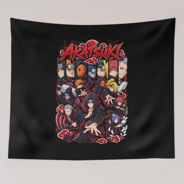 Item preview, Akatsuki anime characters designed and sold by ning-lucky.