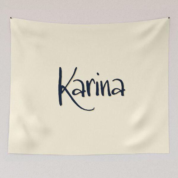 Item preview, KARINA personalized type design designed and sold by CharlottePlaceArt.