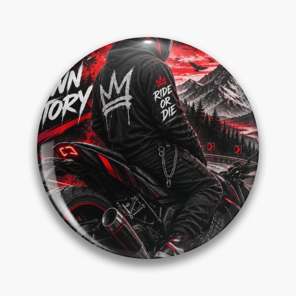 Item preview, Biker Ride or Die Motorcycle Rider designed and sold by VYBORA Studio.