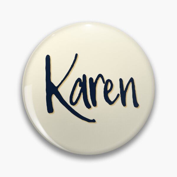 Item preview, KAREN personalized type design designed and sold by CharlottePlaceArt.