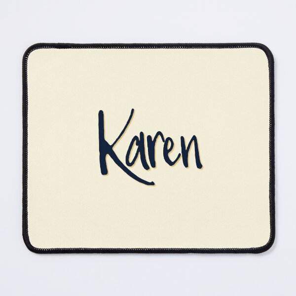 Item preview, KAREN personalized type design designed and sold by CharlottePlaceArt.