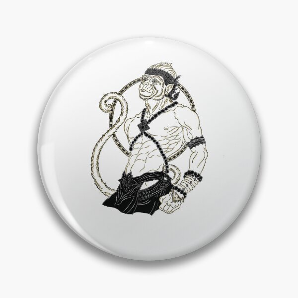 Item preview, Hanuman​ Golden​ Body​ designed and sold by DigitalArtTK.