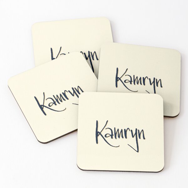 Item preview, KAMRYN personalized type design designed and sold by CharlottePlaceArt.