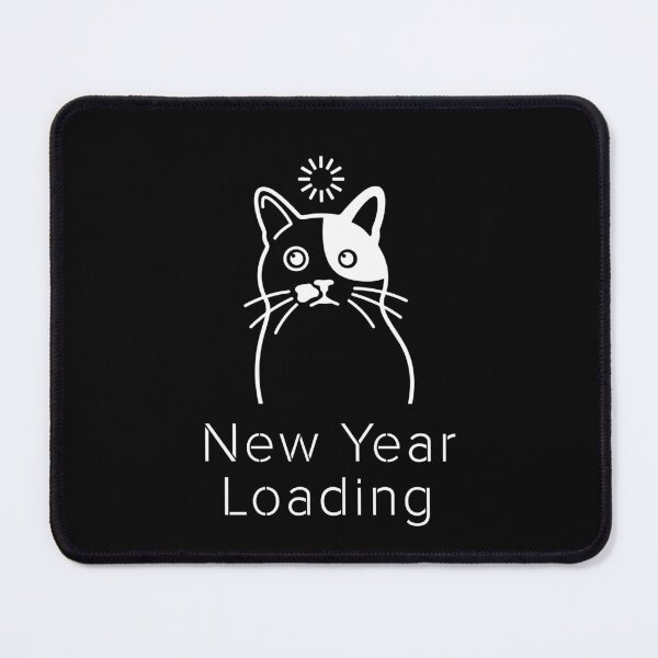 Item preview, New Year Loading | Funny Cat System Error | Cat Operating System designed and sold by ContigoART.