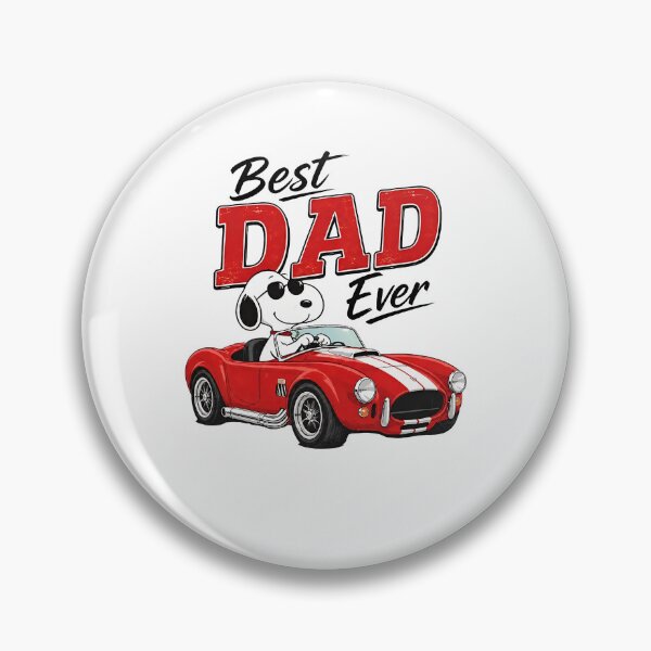 Item preview, Best Dad Ever Snoopy Driving Car  designed and sold by fizzstocmathepa.