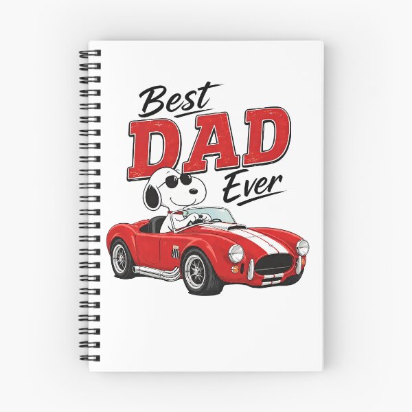Item preview, Best Dad Ever Snoopy Driving Car designed and sold by fizzstocmathepa.