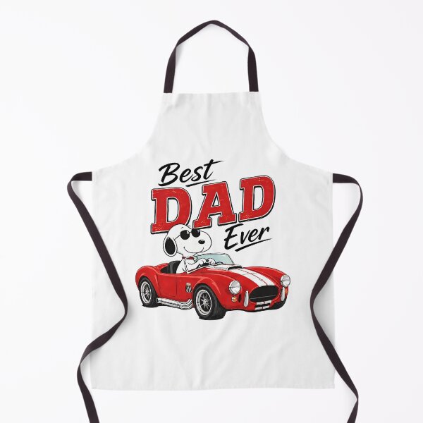 Item preview, Best Dad Ever Snoopy Driving Car  designed and sold by fizzstocmathepa.