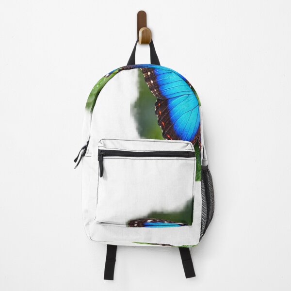 Item preview, Blue Morpho Butterfly – Electric Blue Wings Nature Wildlife designed and sold by Prince Tripathi .