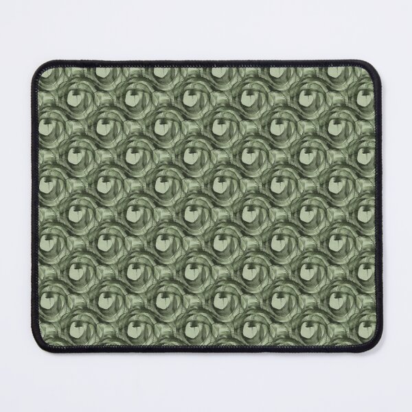 Item preview, Abstract Circle Pattern in Monochromatic Green designed and sold by Artistestella.